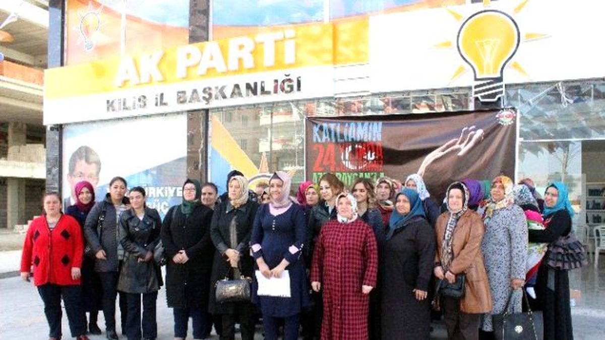 Kilis\'te, Hocalı Katliamı Protesto Edildi