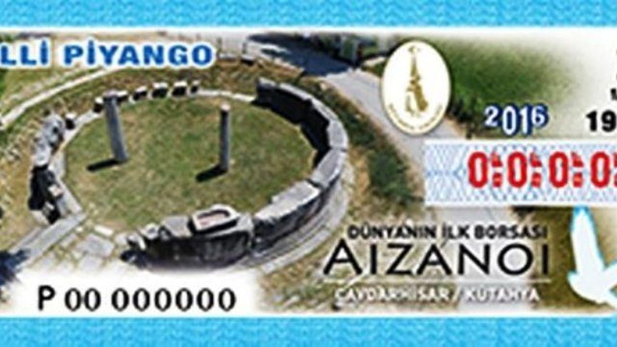 Milli Piyango\'dan \'Dünyanın İlk Borsası Aizanoi\' Çekilişi