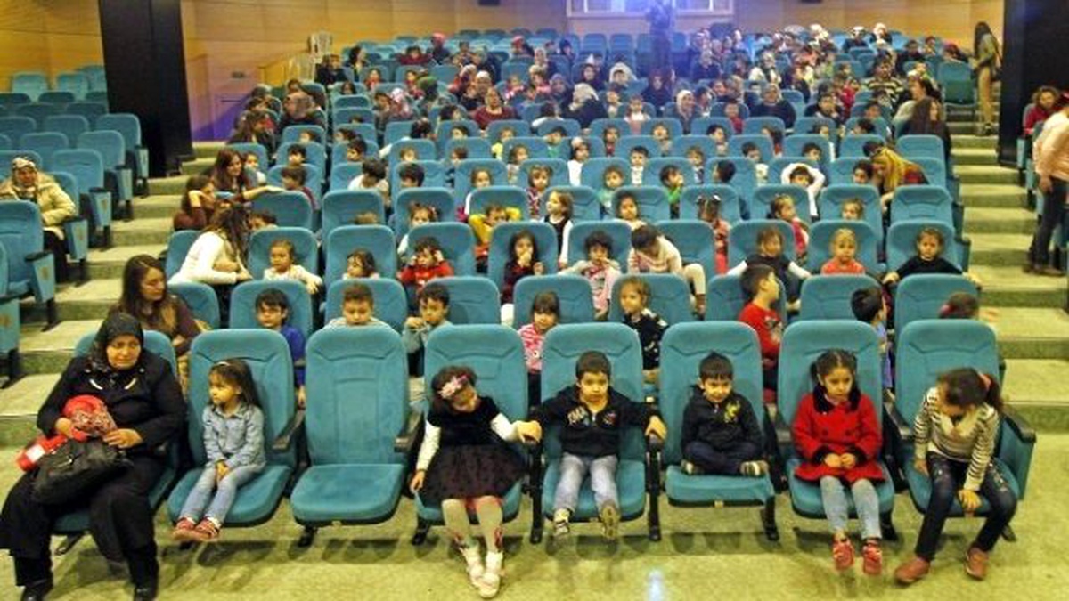 Odunpazarı\'nda Çocuklar Sinema ile Buluştu