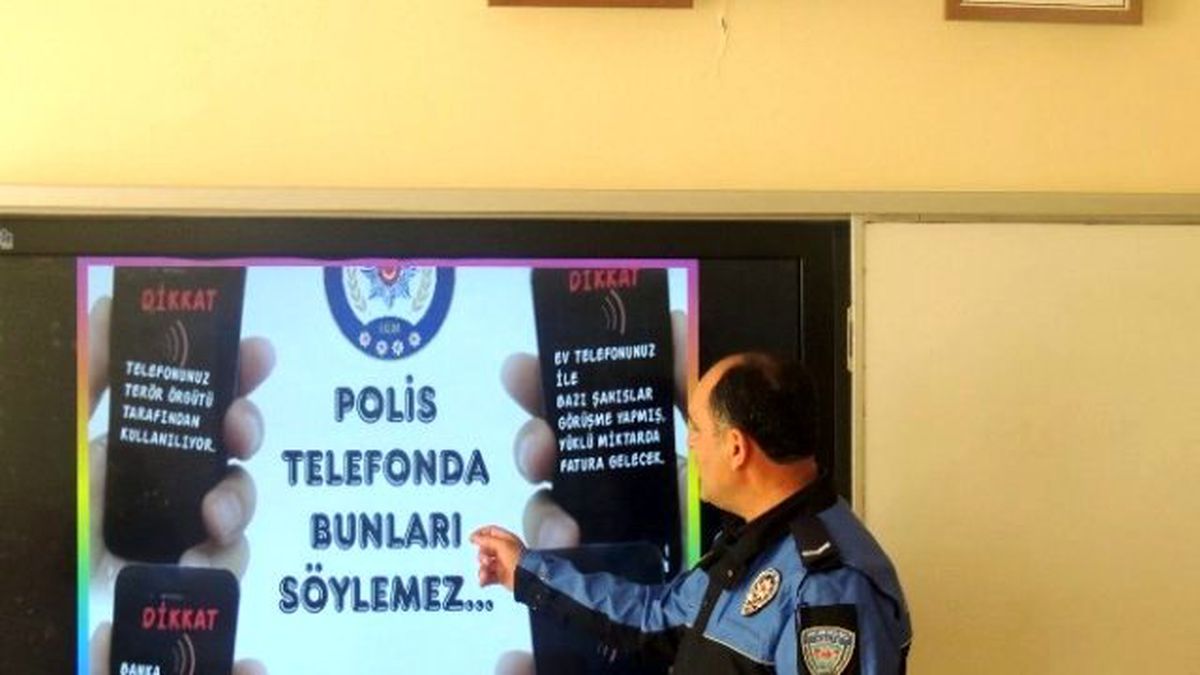Öğrencilere Dolandırıcılık Olaylarına Karşı Eğitim