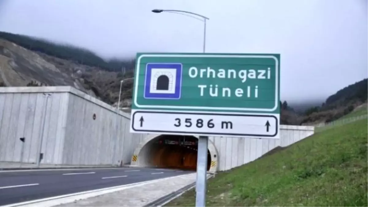 Samanlı Tüneli\'ne \'Orhangazi\' Adı Verildi