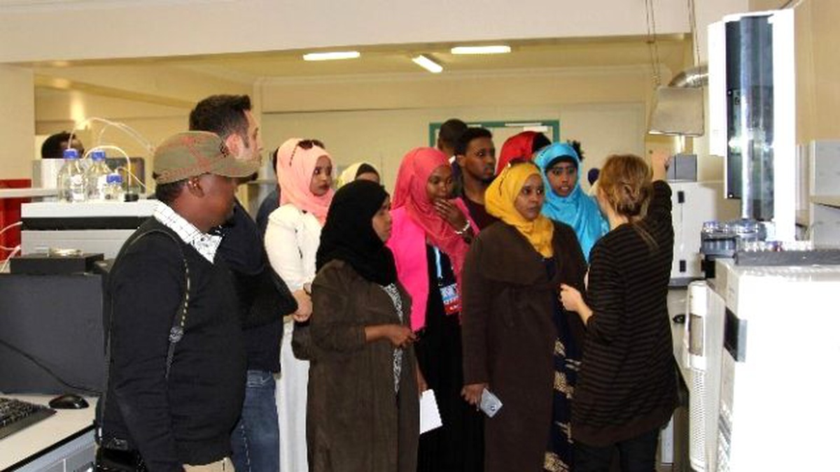 Somali\'den Gelen Gençler Aksuvital\'de Ağırlandı
