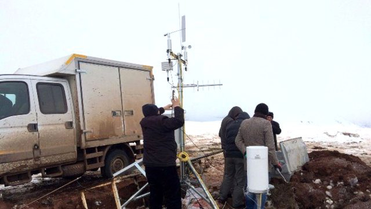 Süleymaniye Kayak Merkezinden İlk Meteorolojik Veriler Alındı