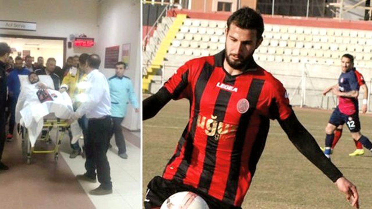 Tecrübeli Futbolcu Maçta Kalp Krizi Geçirdi