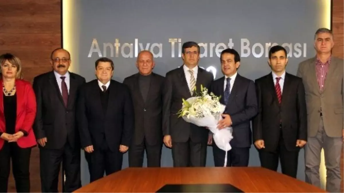 Vergi Dairesi Başkanı Akca'dan Atb'ye Ziyaret