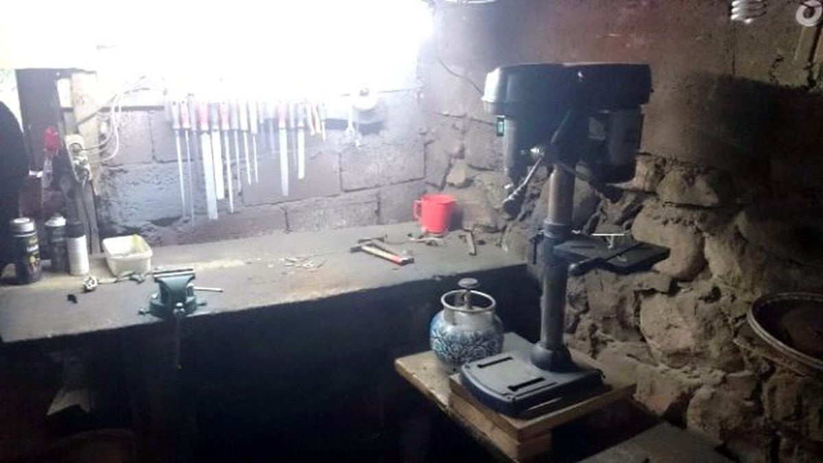 Yer Altında Silah Atölyesi Bulundu