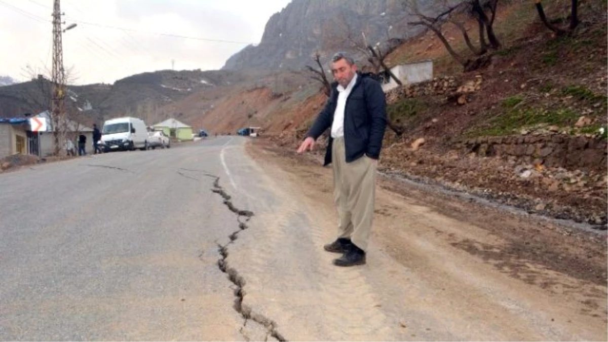 Hakkari-şırnak Kara Yolu Tehlike Saçıyor