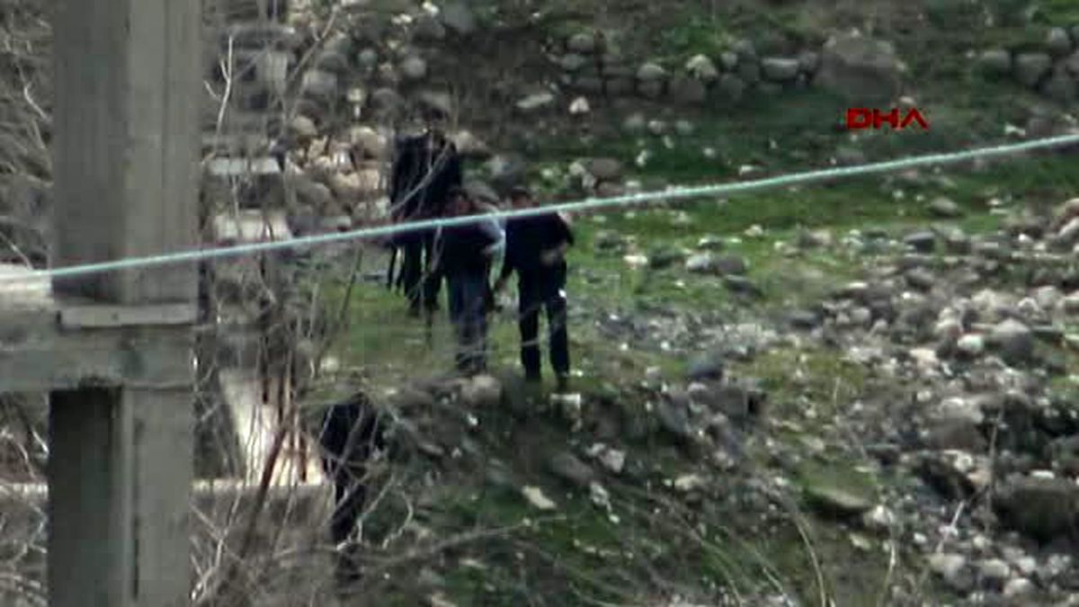 İdil\'de İHA\'lar PKK\'lıları Tespit Ediyor, Top Atışları Vuruyor
