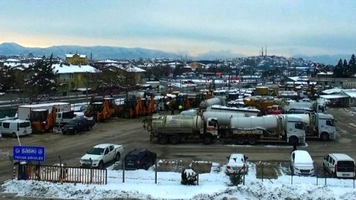 Saski Ekipleri 147 Araçla Sahada Hizmet Vermeye Devam Ediyor