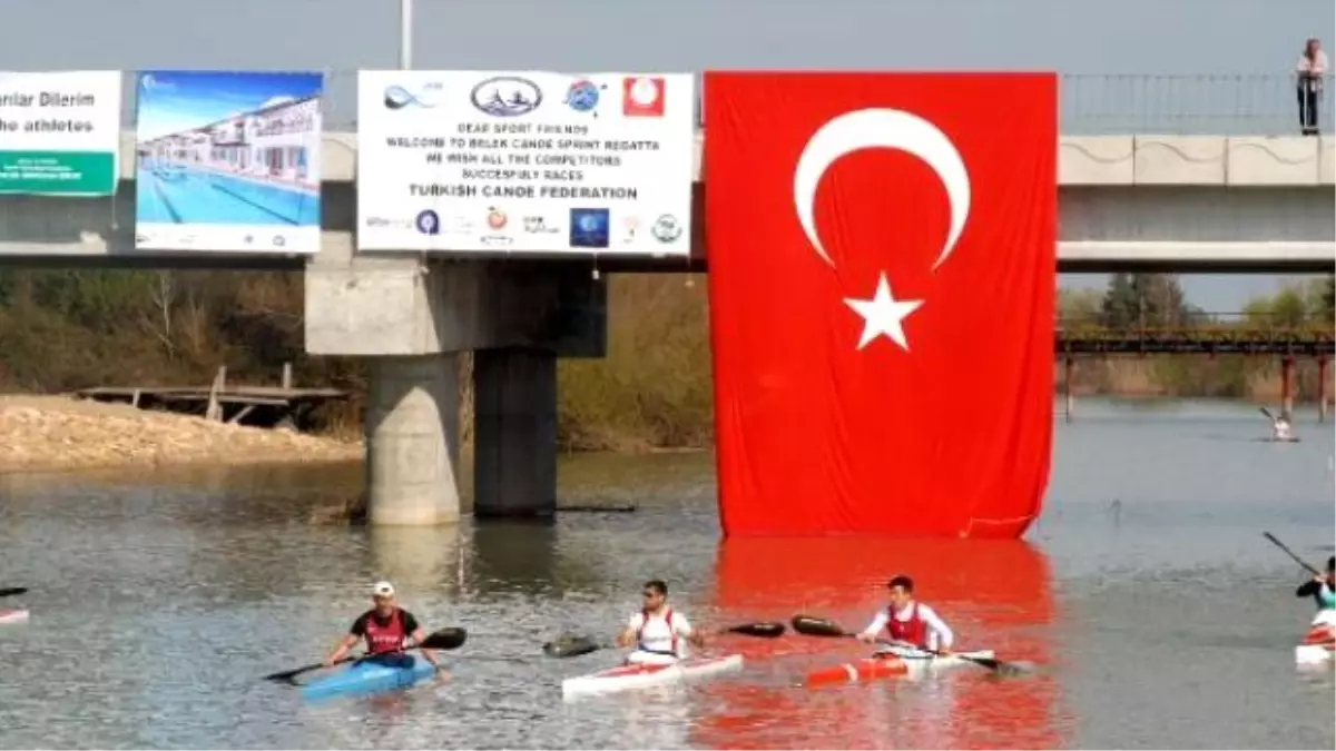 Uluslararası Belek Kano Sprint Yarışları Başladı