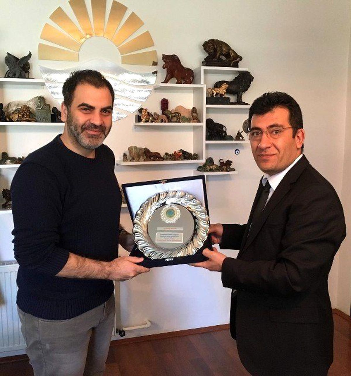 Ürgüp Turem\'den Kaptid\'e Teşekkür Ziyareti