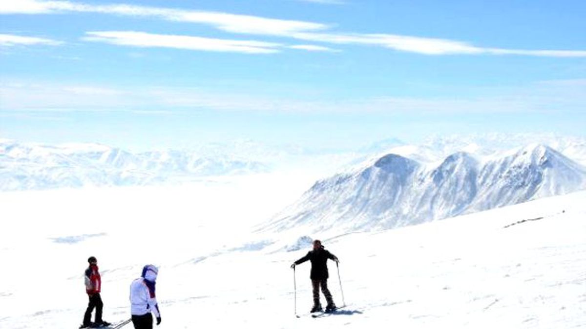 Nemrut Kayak Severlerin Uğrak Mekanı Oldu