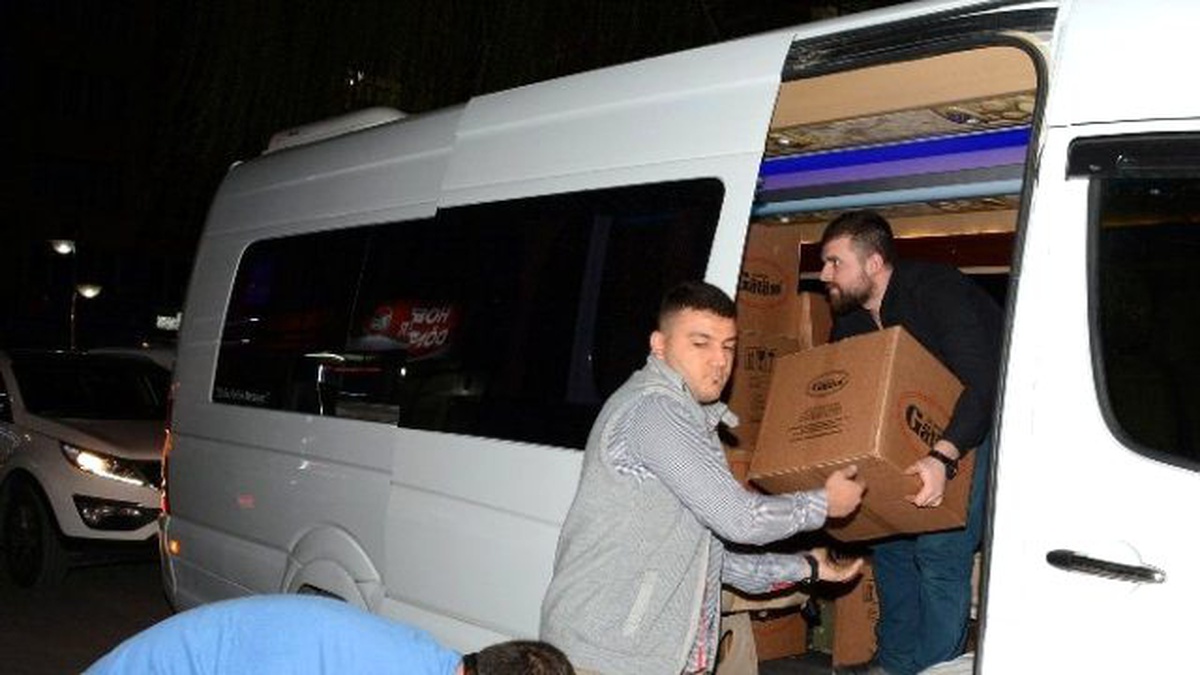 Moral Hediyeleri Sur\'daki Güvenlik Güçlerine Ulaştı