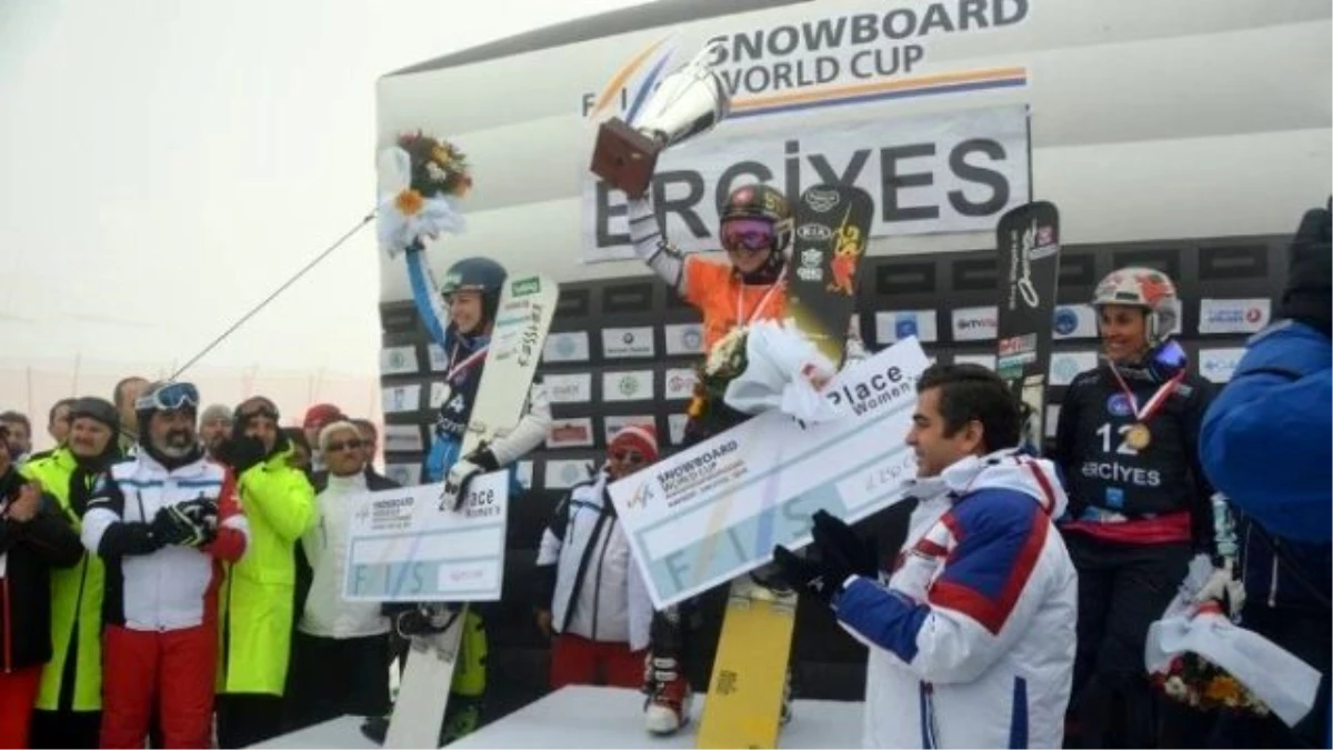 Türkiye\'de İlk Defa Yapılan Yapılan Snowboard Dünya Kupasına Kayseri Şeker Sponsor Oldu