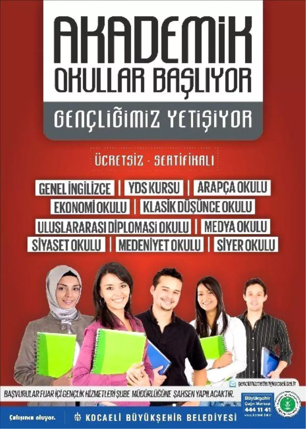 Akademik Okullar\'da Eğitimler Sürüyor