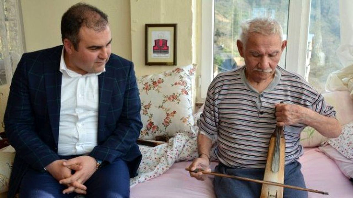 Başkan Erener\'den Kemençe Sanatçısı Öztürk\'e Ziyaret