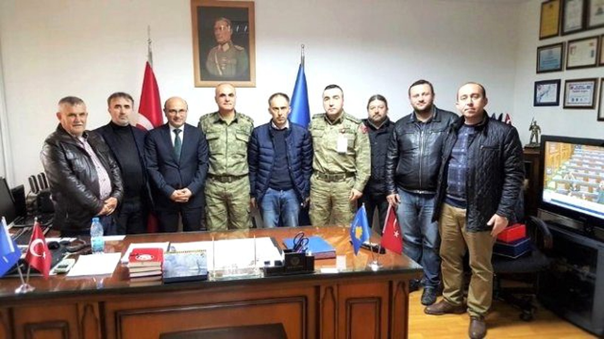 Başkan Oral\'dan Kosova Türk Gücü\'ne Ziyaret
