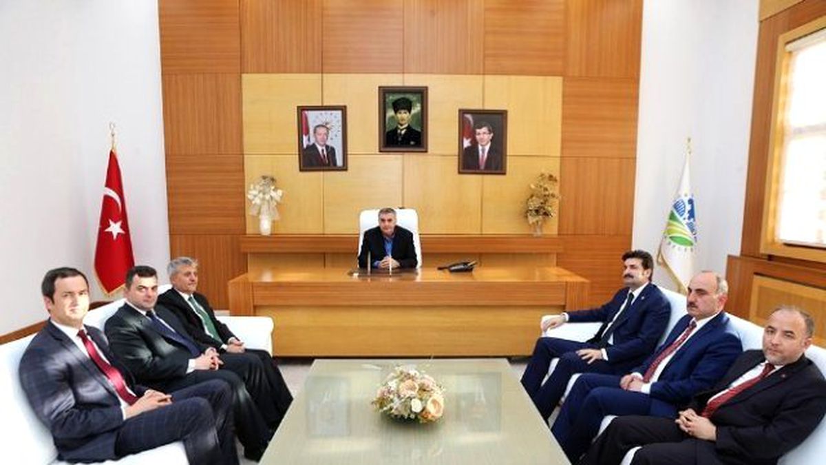 Başkan Toçoğlu, Genel Başkan Yardımcısı Üstün\'ü Ağırladı