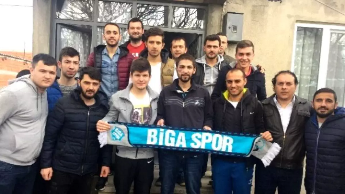 Bigaspor, Gazi Polis Memurunu Ziyaret Etti