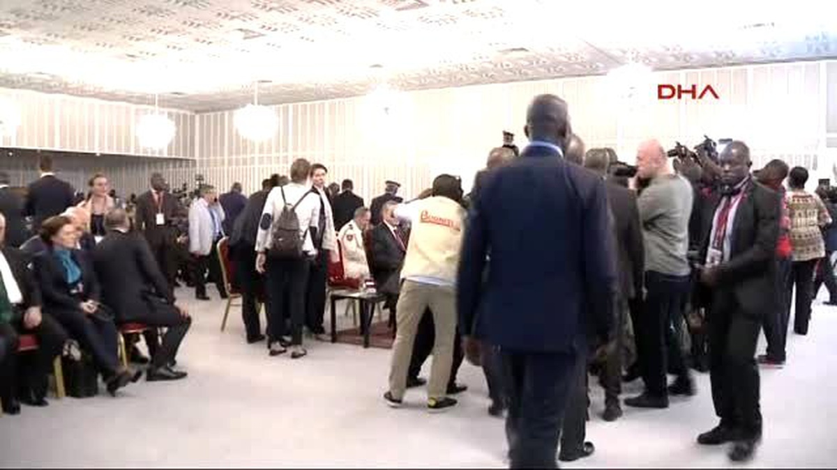 Cumhurbaşkanı Erdoğan\'a Fildişi Sahili\'nde İş Forumu\'na Katıldı.