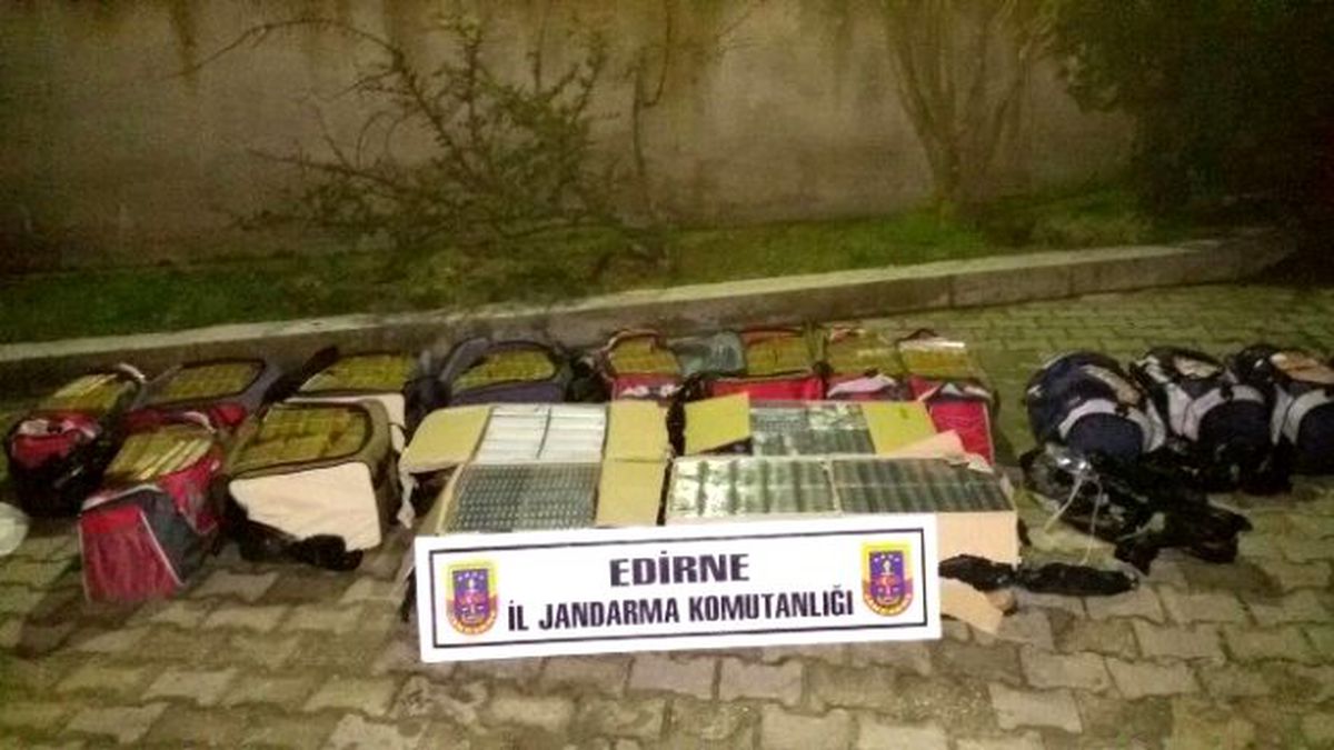 Edirne\'de Kaçakçılık Operasyonları