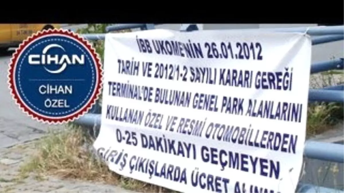 Esenler Otogarı\'nda Giriş Çıkış Ücretli Oldu