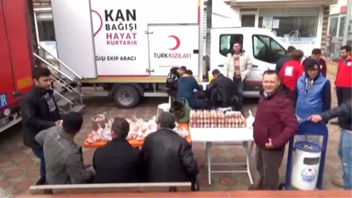 Kan Bağışlayana "Cins Tavuk Yumurtası" Hediye