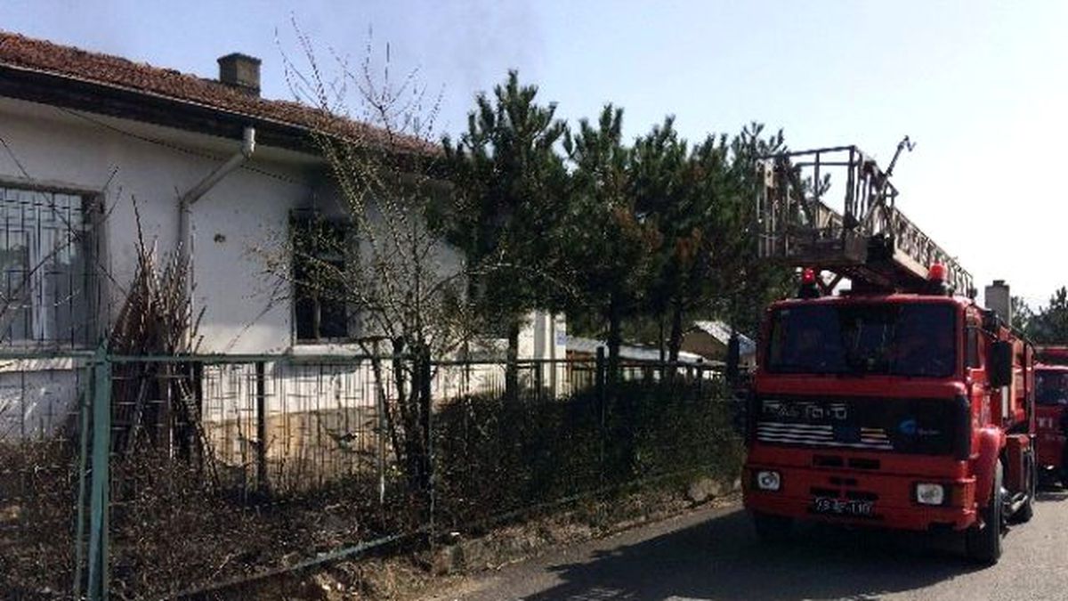 Karabük\'te Ev Yangını