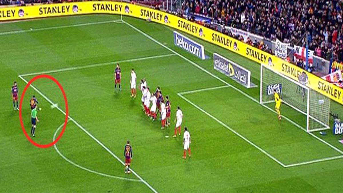 Yok Böyle Frikik! Messi'den Muhteşem Frikik Golü