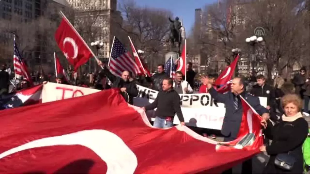 New York\'ta "Şehidine Sahip Çık" Mitingi