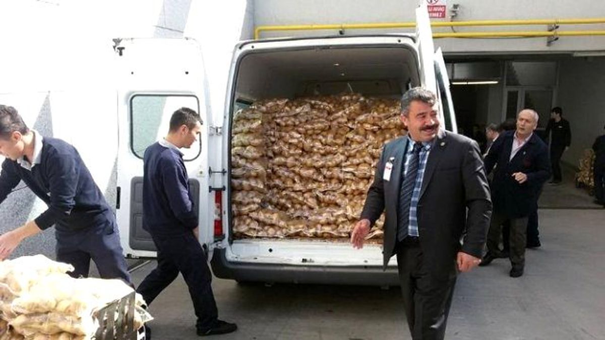 Niğde\'den Bakanlara ve Milletvekillerine Patates