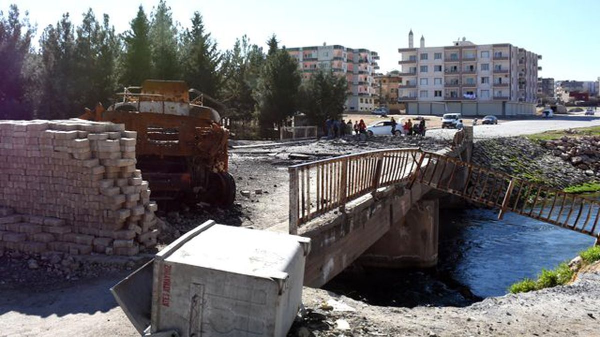 Nusaybin'de Ahmet Kaya Köprüsü'ne Bir Bombalı Saldırı Daha