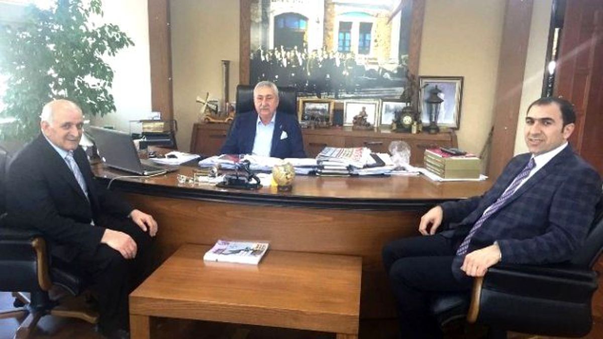 Başkan Berge\'den Bakan Yardımcısı Çiftçi\'ye Ziyaret