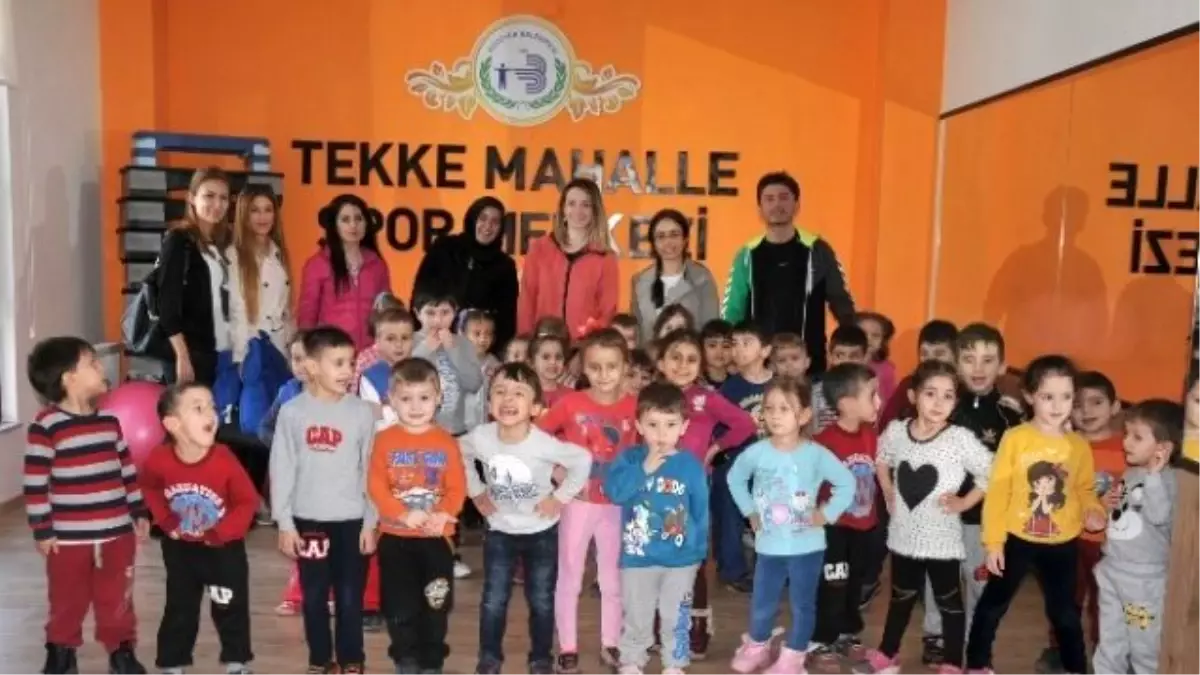 Bozüyük\'te Miniklere Spor Eğitimi