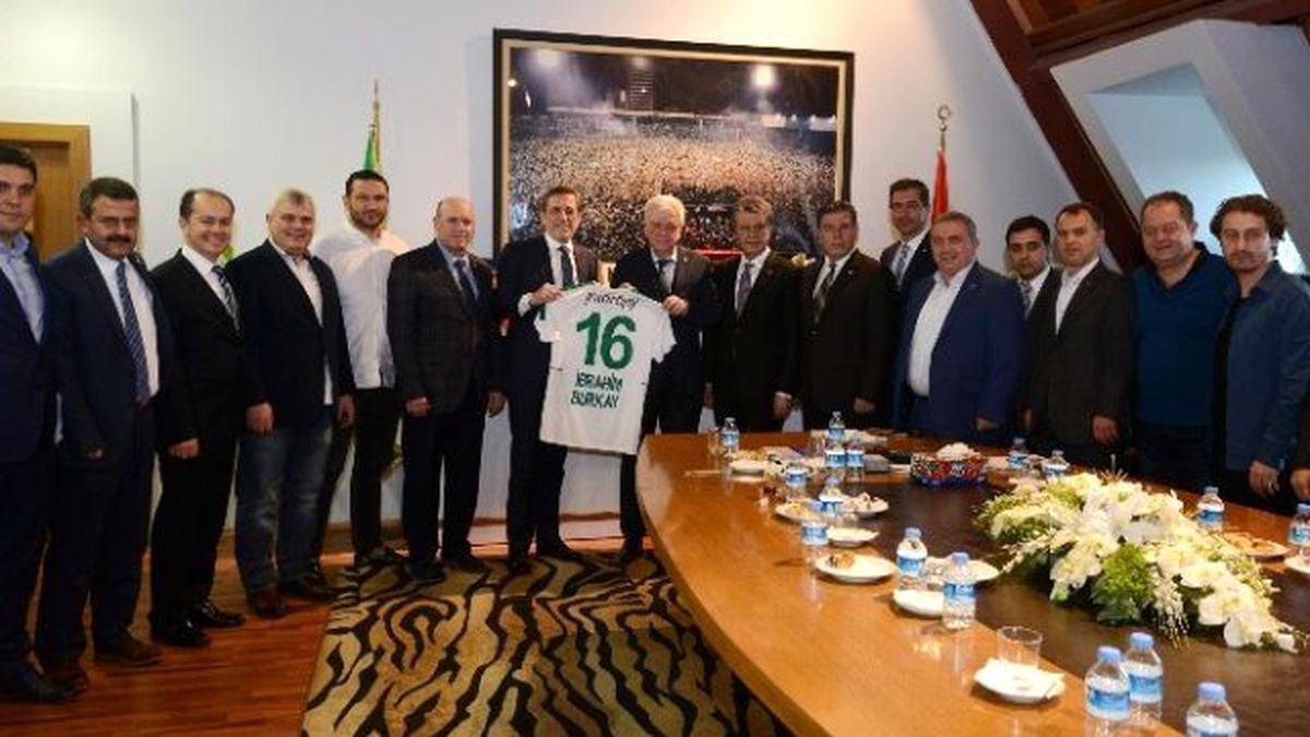 Btso Bursaspor\'un Her Zaman Yanında