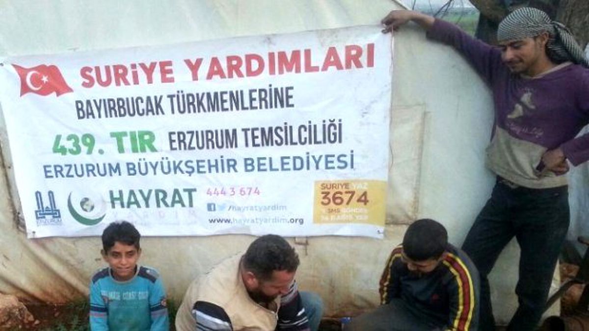 Dadaşların Yardımları Türkmenlere Ulaştı
