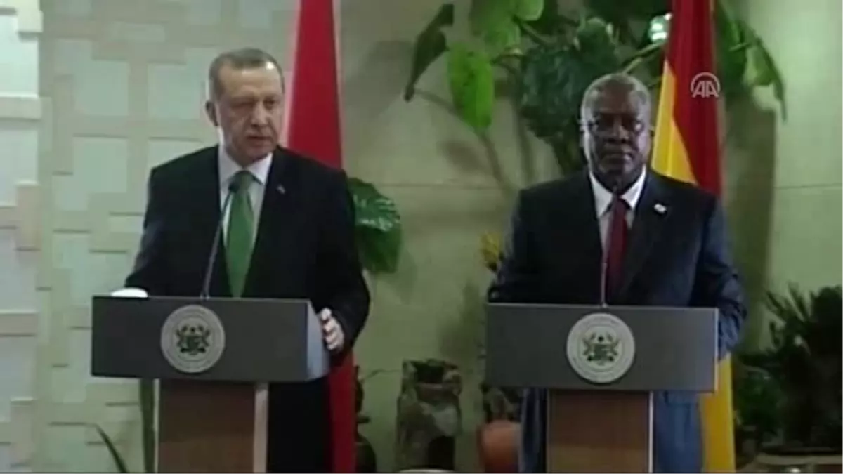 Erdoğan ve Mahama Ortak Basın Toplantısı (2)