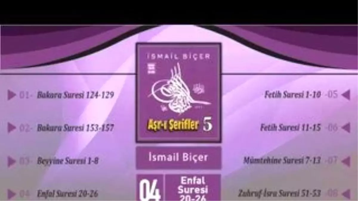 İsmail Biçer - Enfal Suresi 20-26