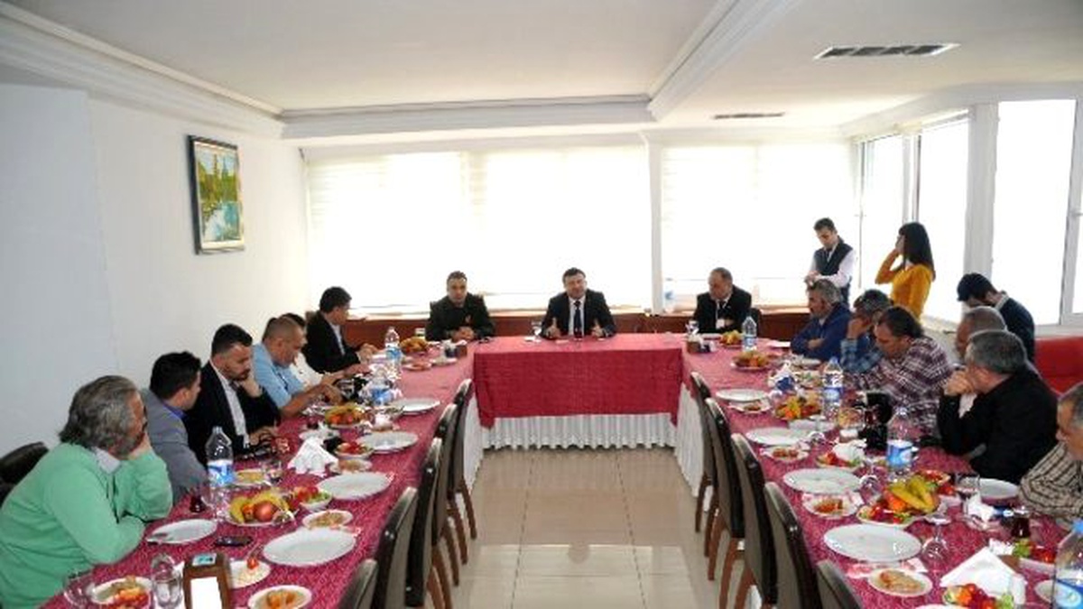 Kaymakam Tanrıseven Basın Mensuplarıyla Bir Araya Geldi