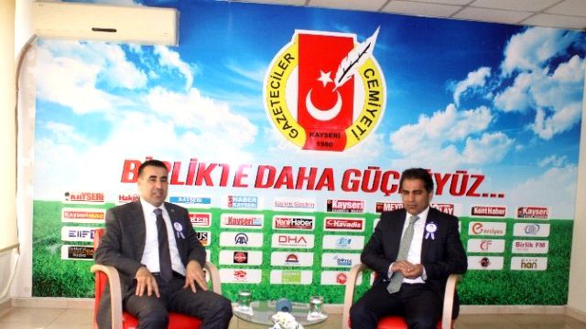 Ksmmo Başkanı Baki Gümüşoluk Gazeteciler Cemiyeti\'ni Ziyaret Etti