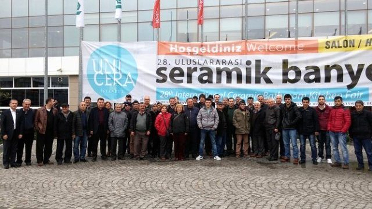 Salihli Tso Üyesi İnşaatçılar Seramik Fuarını Gezdi