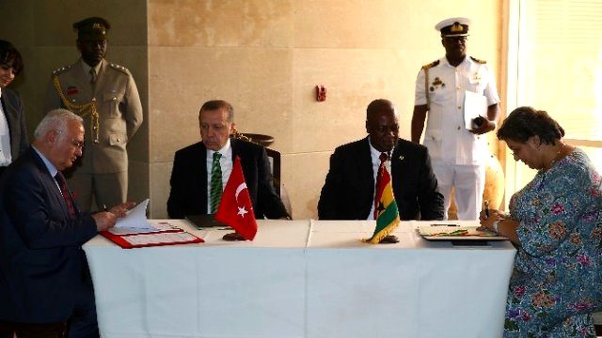 Türkiye ile Gana Arasında 4 Anlaşma İmzalandı