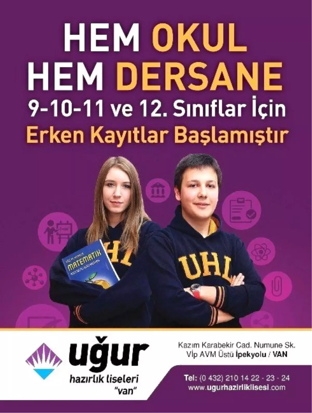 Uğur Temel Lisesi\'nde 2016-2017 Kayıtları Başladı