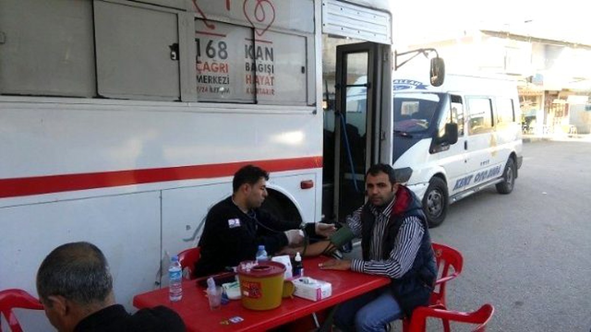 Yavuzeli\'nde Kan Bağışı Kampanyası Düzenlendi
