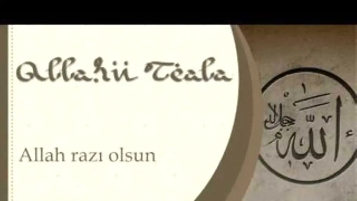 Allah Razı Olsun - Sorularla İslamiyet