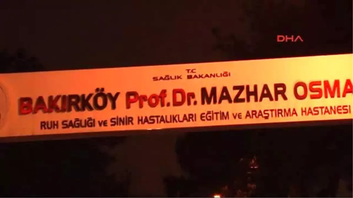 Bakırköy Ruh ve Sinir Hastalıkları Hastanesi\'nde Cinayet...