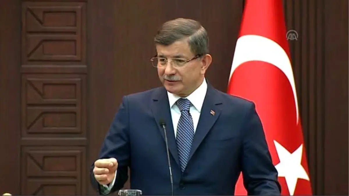 Başbakan Davutoğlu - CHP\'nin Anayasa Komisyonuna Dönme Şartı