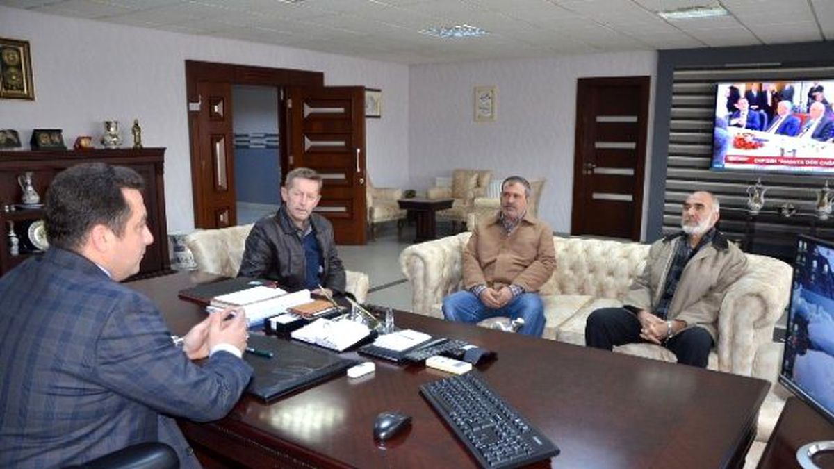 Başkan Bakıcı Misafirlerini Ağırladı