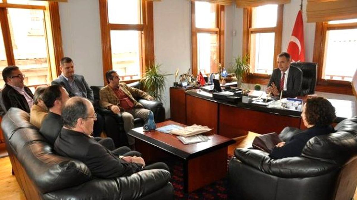 Başkan Gençer\'e Muhasebecilerden Ziyaret