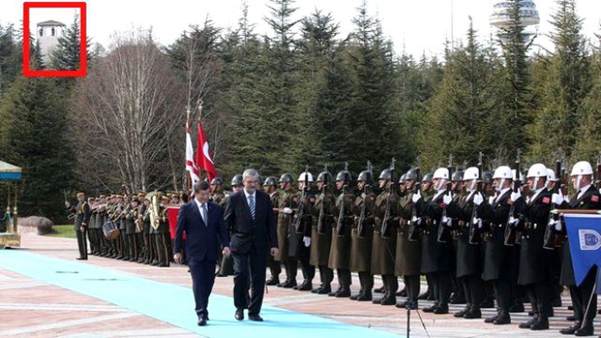 Çankaya Köşkü'ne Sniper Kulesi